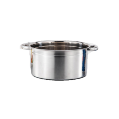 Stainless steel conlander with a handle 10"