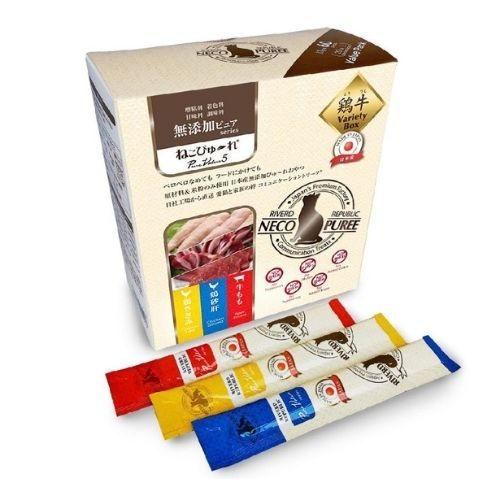 Riverd Republic All Natural Series Cat Puree Mixed Set x 60