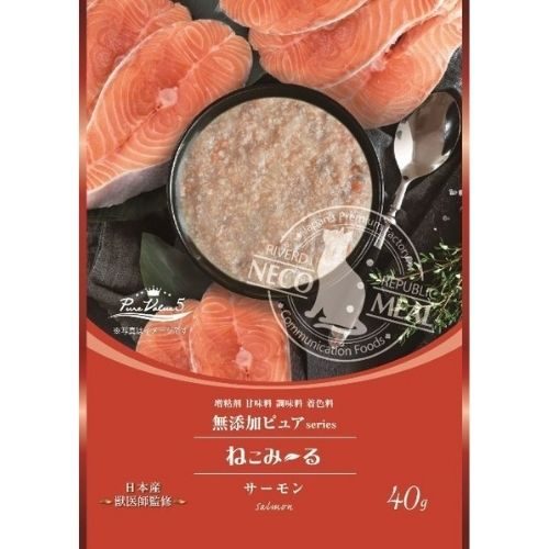 Riverd Republic Cat Meal Pure Value 5 Salmon (40g)