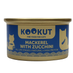 Kookut 鲭鱼意大利青瓜猫罐 (70g)